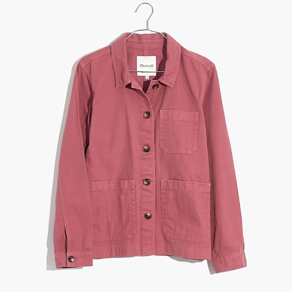 Madewell Garment-Dyed Ashwood Chore Coat